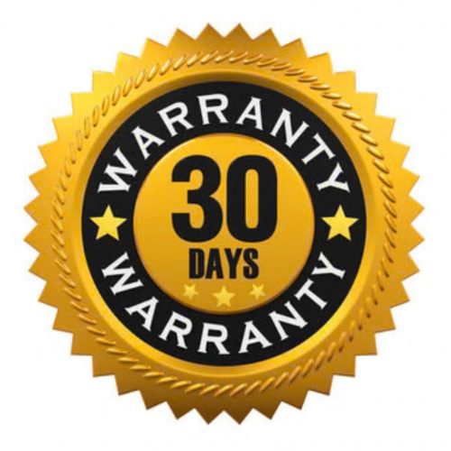 30-Day Warranty
