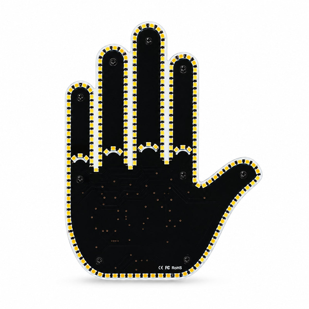 Gag Hand LED panel front